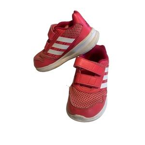 Adidas Toddler Girl Pink Tennis Shoes